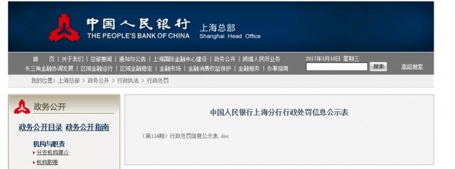 未落實(shí)支付相關(guān)規定 支付寶、財付通被央行各罰款3萬(wàn)元